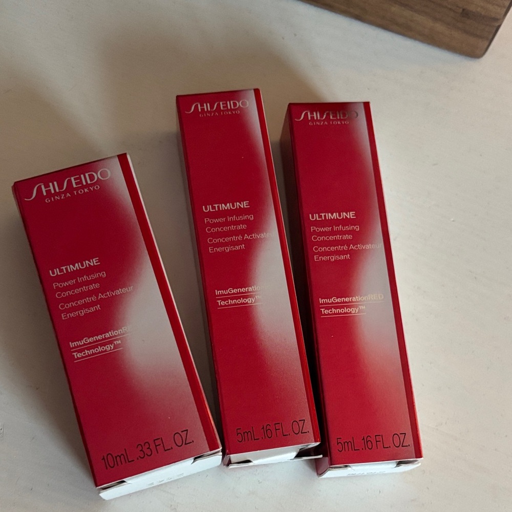 Shiseido Ultimune Concentrate Trio